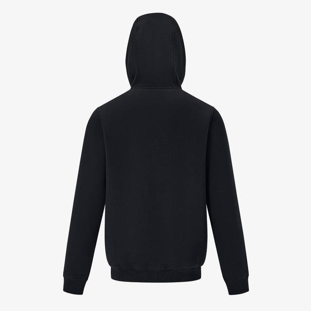 Core Sherpa à fermeture éclair intégrale noir personnalisable – Impression DTF & Broderie