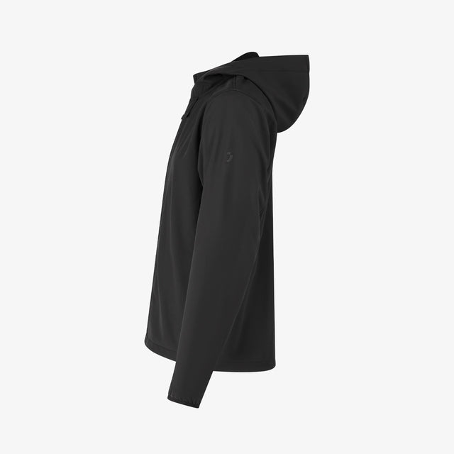 Veste Softshell Essential Noir personnalisable – Impression DTF & Broderie