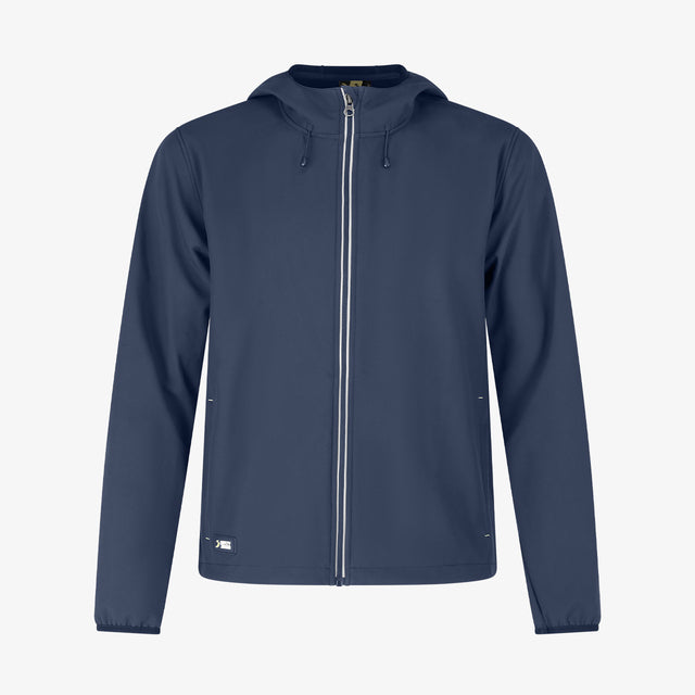 Veste Softshell Essential Marine personnalisable – Impression DTF & Broderie