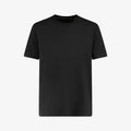 T-shirt ESSENTIAL Noir personnalisable – Impression DTF & Broderie