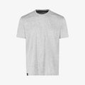 T-shirt ESSENTIAL Gris clair personnalisable – Impression DTF & Broderie