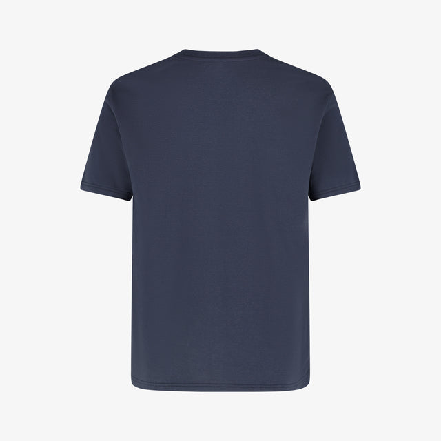 T-shirt ESSENTIAL Marine personnalisable – Impression DTF & Broderie