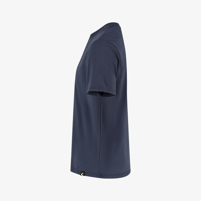 T-shirt ESSENTIAL Marine personnalisable – Impression DTF & Broderie