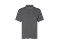 Kasai Polo Hommes gris foncé personnalisable – Impression DTF & Broderie