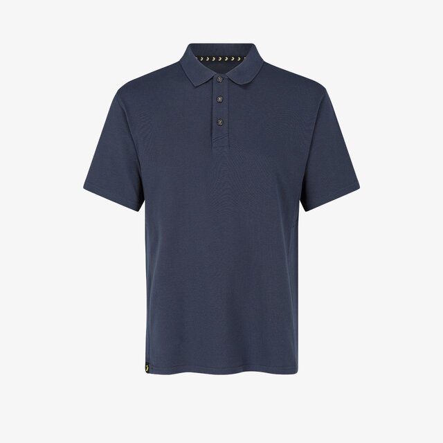 Kasai Polo Hommes marine personnalisable – Impression DTF & Broderie