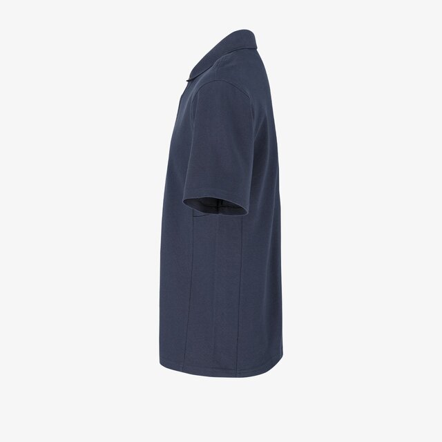 Kasai Polo Hommes marine personnalisable – Impression DTF & Broderie