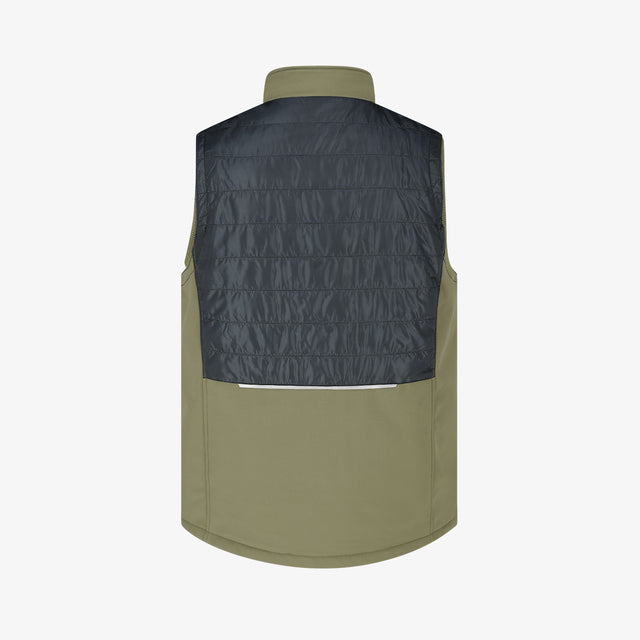 Oak Gilet Hommes Kaki personnalisable – Impression DTF & Broderie