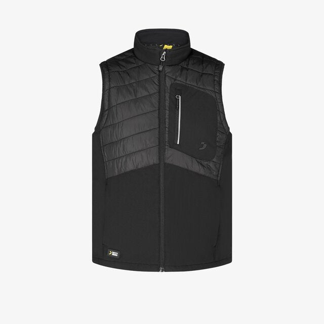 Oak Gilet Hommes Noir personnalisable – Impression DTF & Broderie