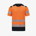 T-shirt Scuti en coton HiVis Flocage & Broderie