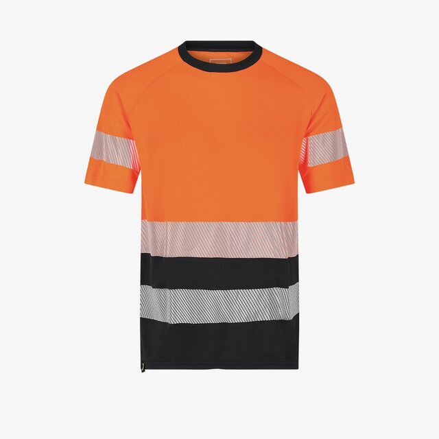 Scuti T-Shirt Haute Visibilité Orange personnalisable – Impression DTF & Broderie