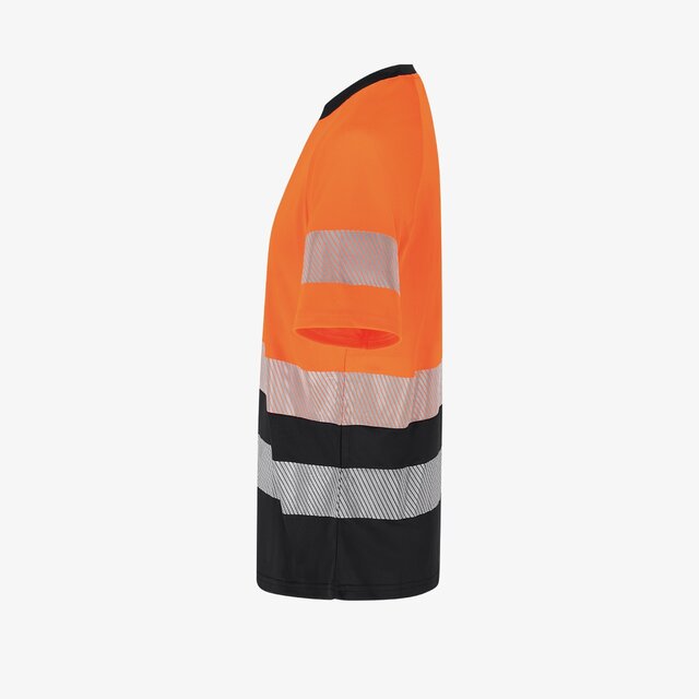Scuti T-Shirt Haute Visibilité Orange personnalisable – Impression DTF & Broderie