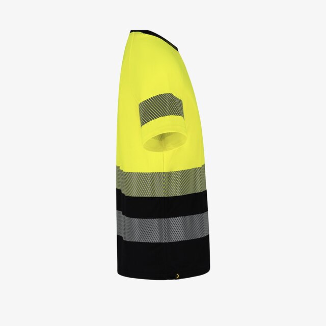 Scuti T-Shirt Haute Visibilité Jaune personnalisable – Impression DTF & Broderie