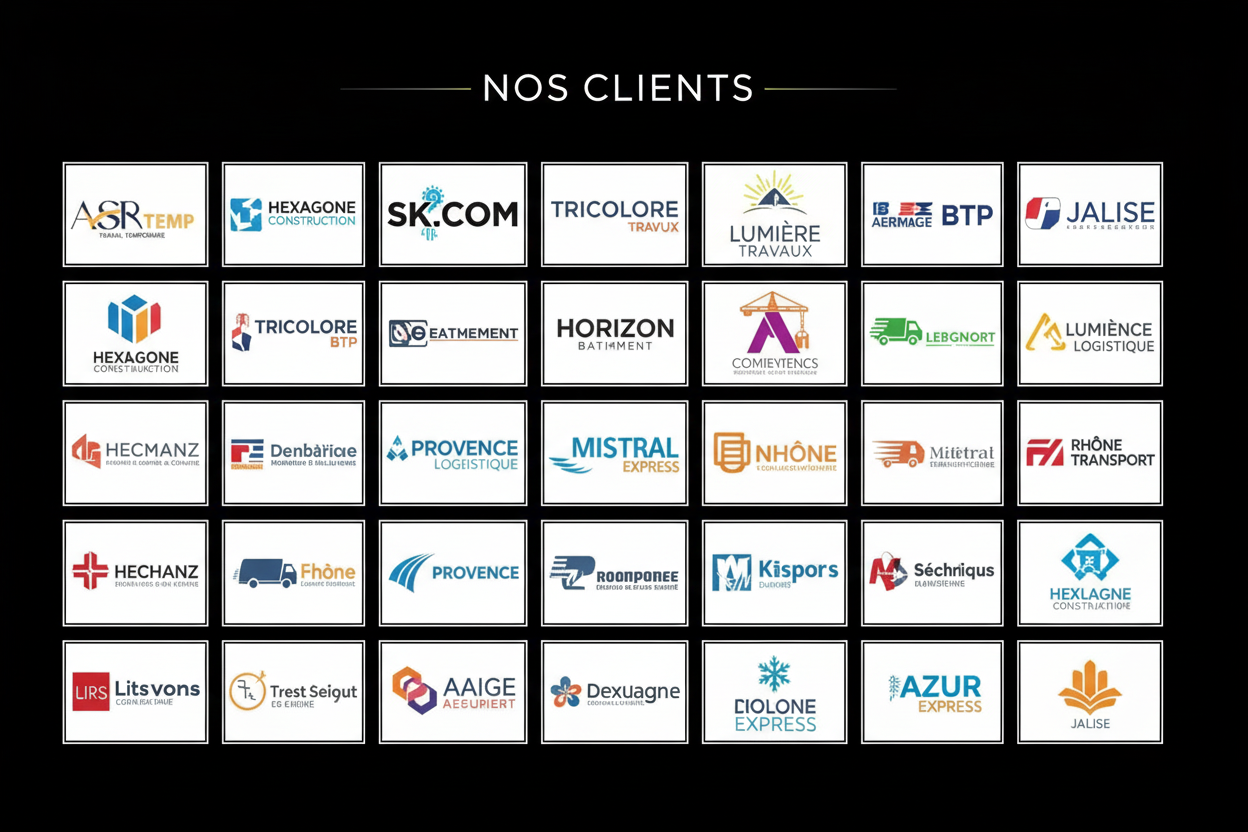 Banner Nos Clients - 12 logos corretos